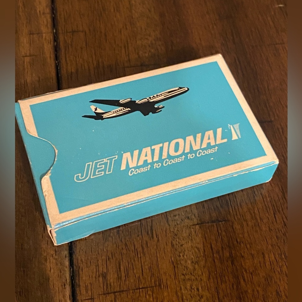 Jet National Playing Cards Vintage